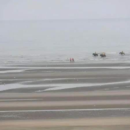 By Belgian Coast With Sun Terrace, Cleaning Included Daire
